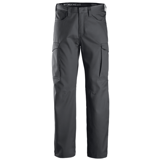 Snickers 6800 Service Trousers Steel Grey 33" Waist - 35" Leg - Snickers Size 148
