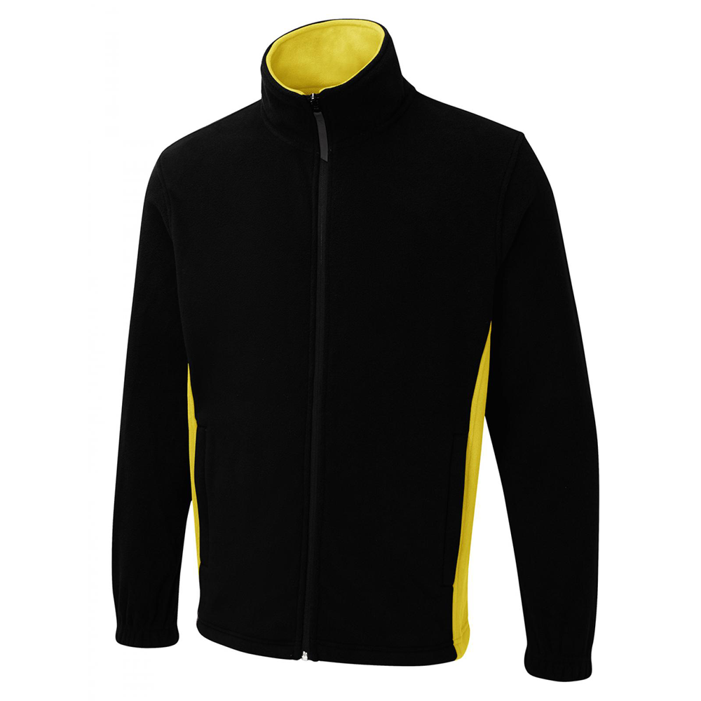 Uneek UC617 Two Tone Full Zip Fleece Jacket
