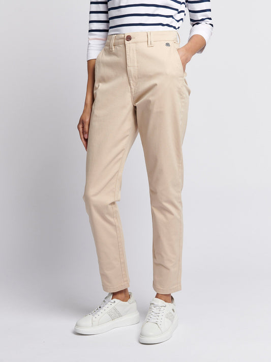 Womens Chino Trousers Smoke Gray