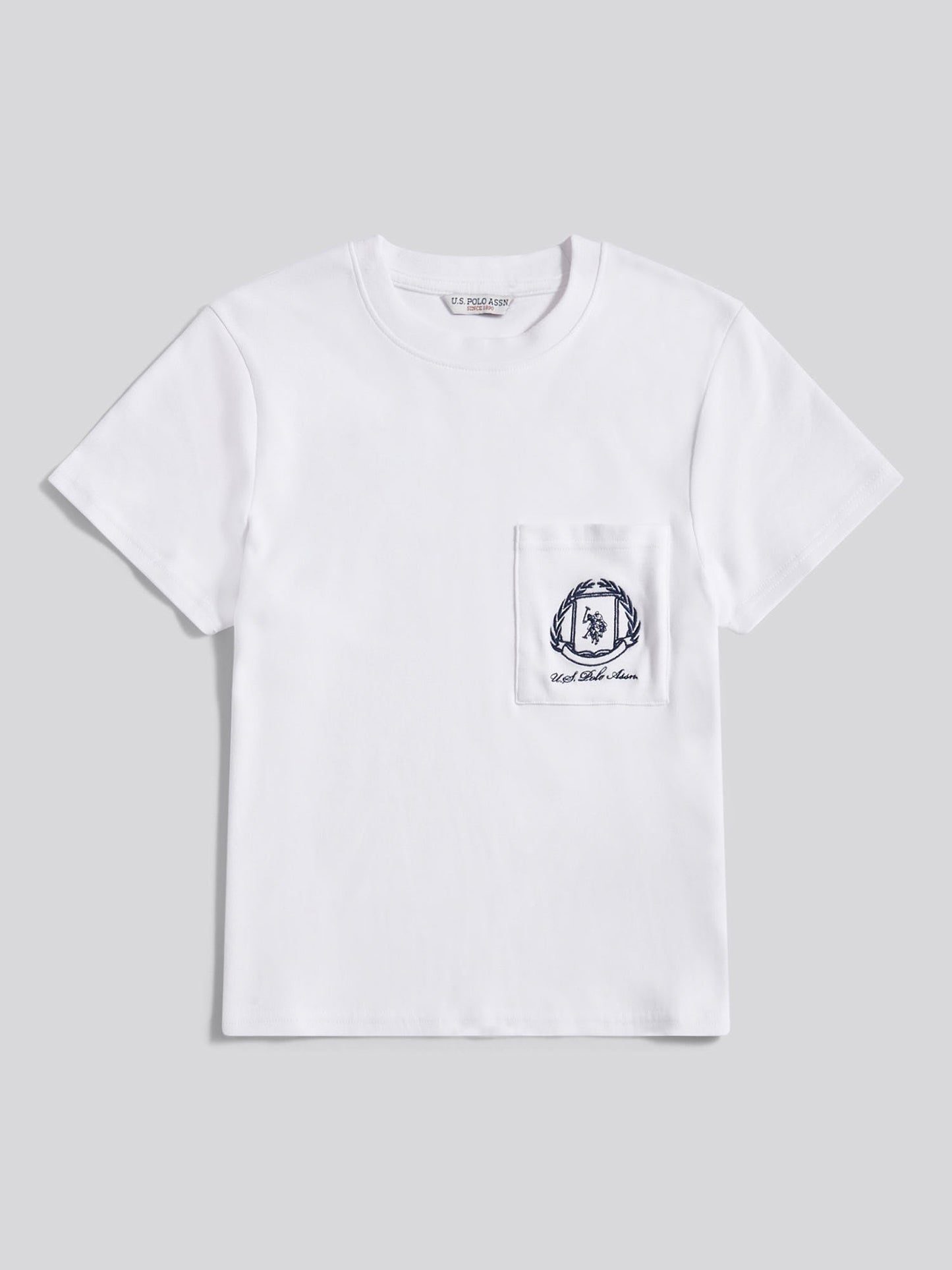 Womens Wreath Graphic T-Shirt in Bright White