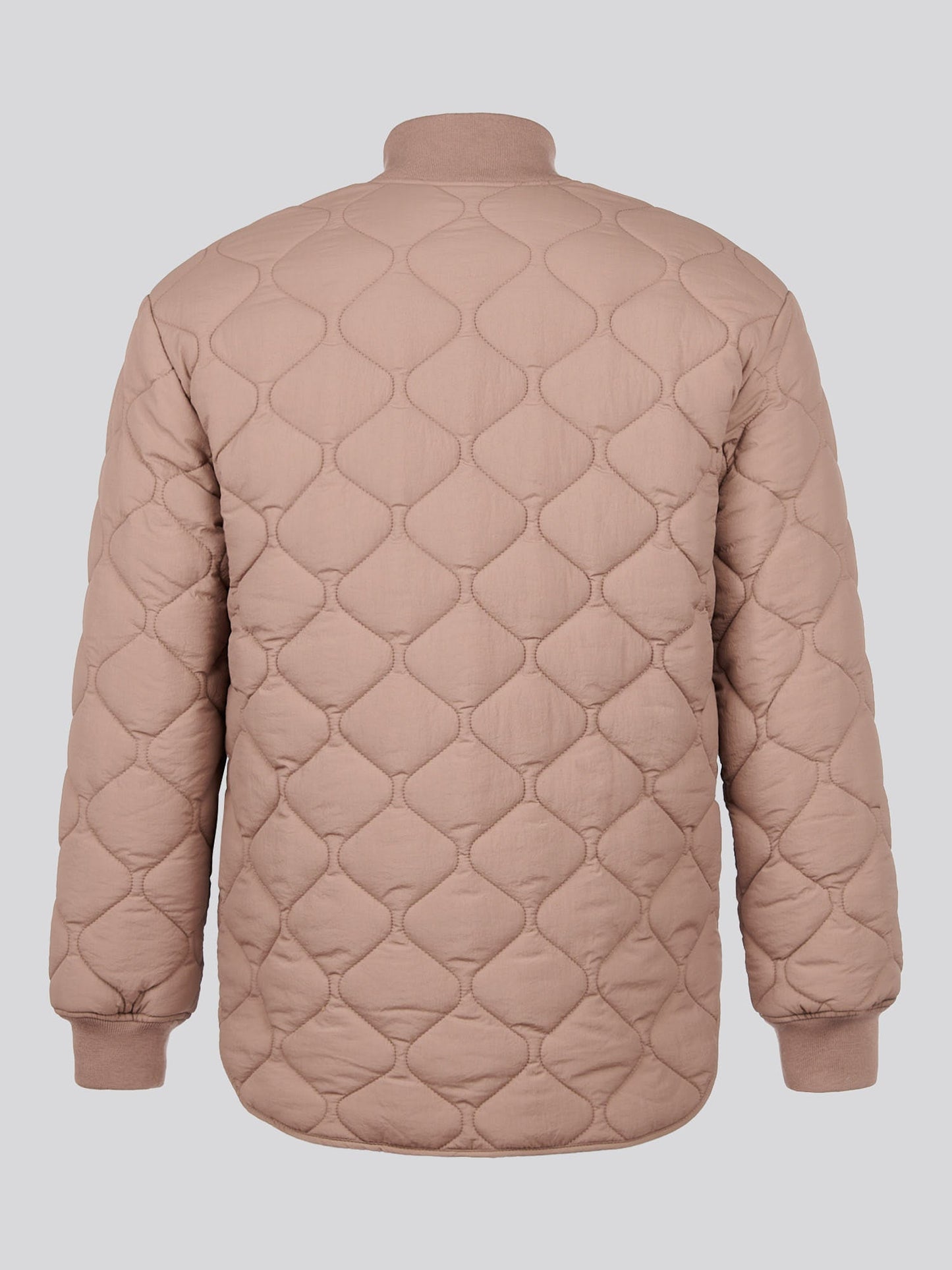 Womens Contrast Bomber Jacket in Leafless Tree