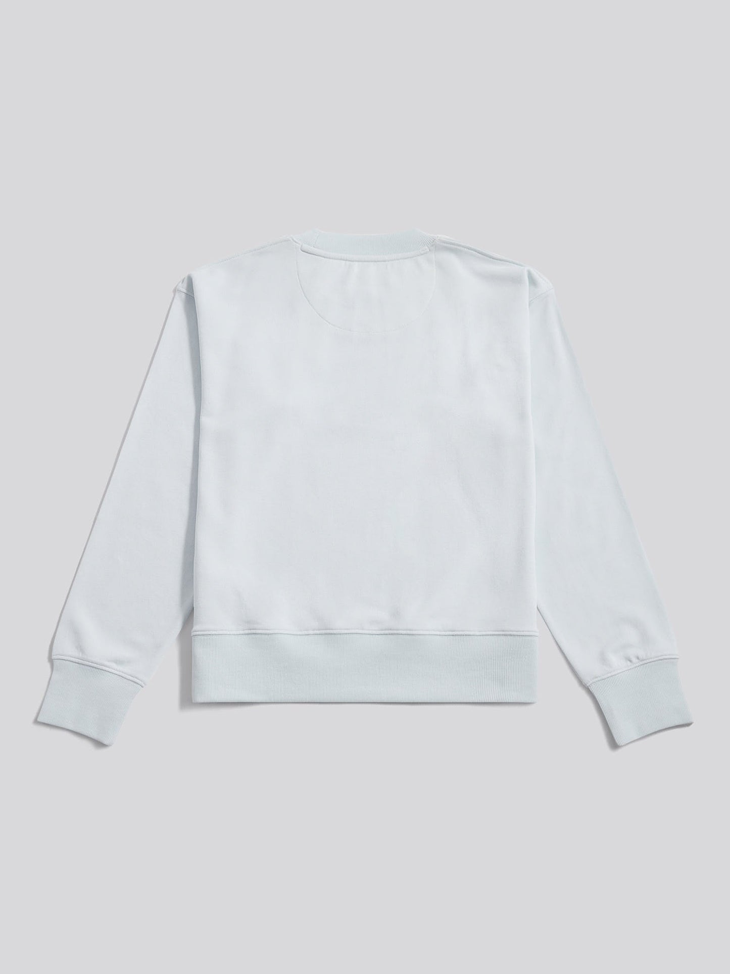 Womens Arc Graphic Crew Sweat in Ballad Blue