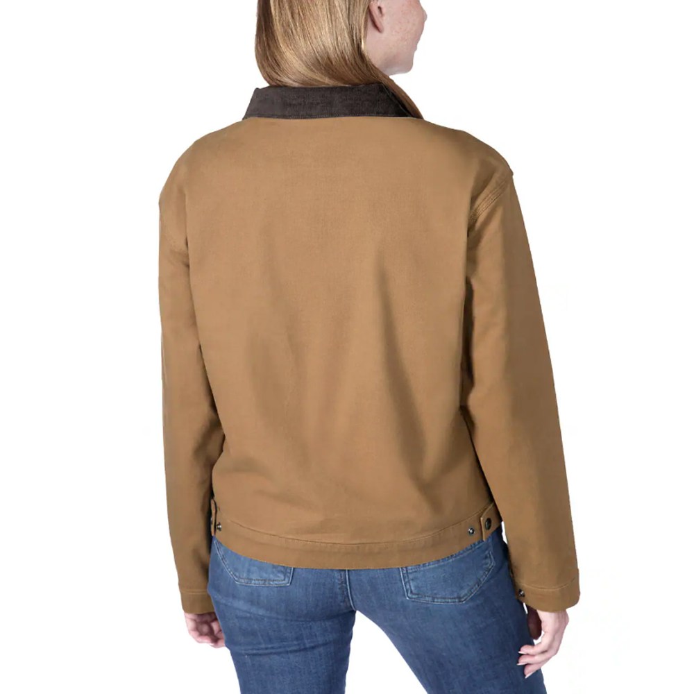 Carhartt 106208 Women's Rugged Flex Relaxed Fit Canvas Detroit Jacket