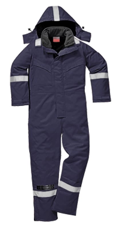 Flame retardant Anti-Static Insulated Heavyweight FRAS Winter Coverall-FR53