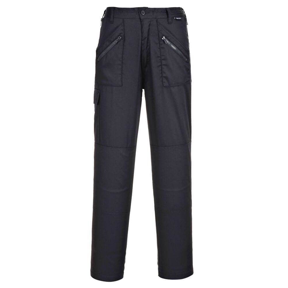 PORTWEST S687 WOMEN'S ACTION TROUSERS Black 3XL / Regular Leg 31"