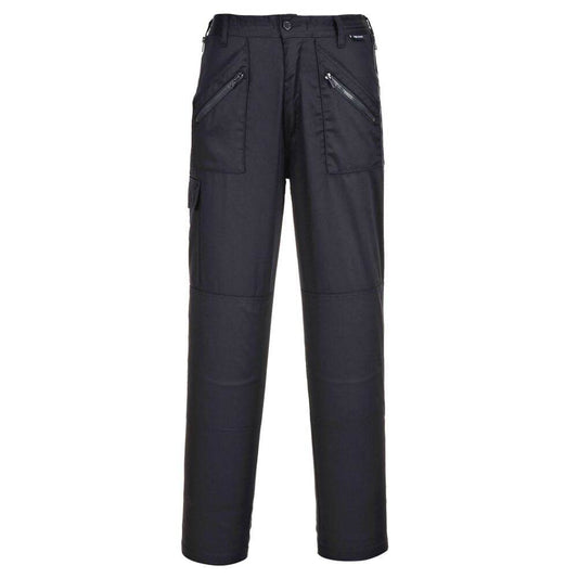 PORTWEST S687 WOMEN'S ACTION TROUSERS Black 3XL / Regular Leg 31"